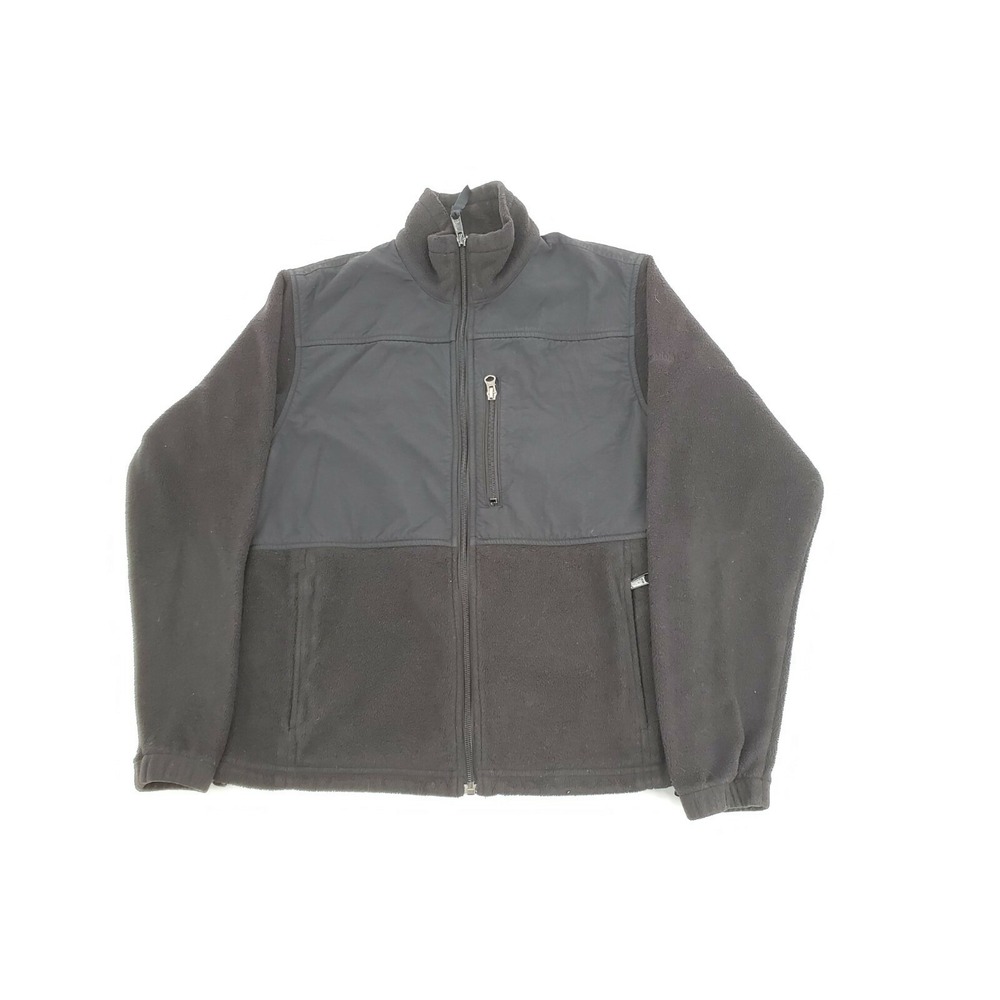 Columbia Sportwear Co. Fleece Full Zip Jacket Black Women's Size Small